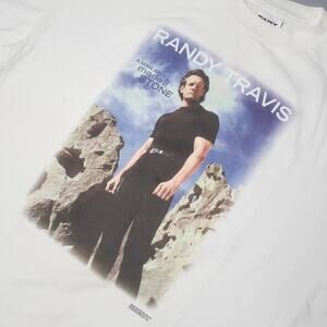 Vintage Randy Travis "Made of Stone" tour tee Mens  2XL
